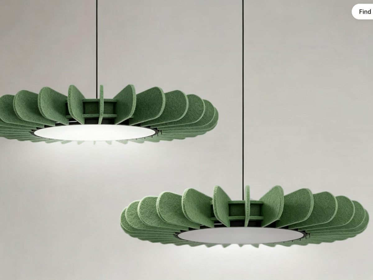 Acoustic LED Surface light