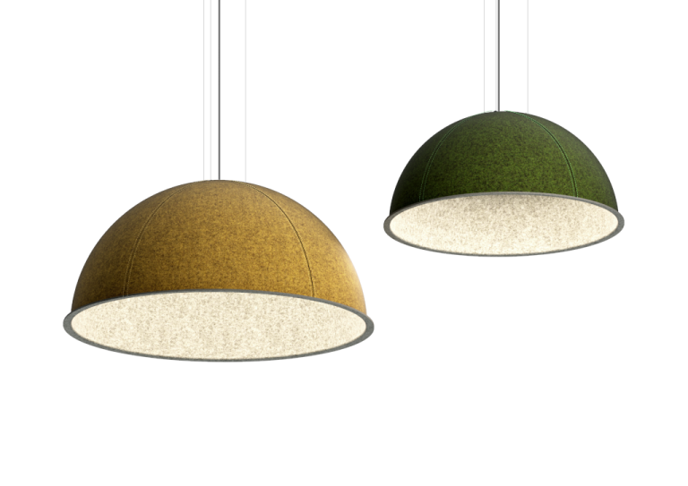 Modern Acoustic Dome Light