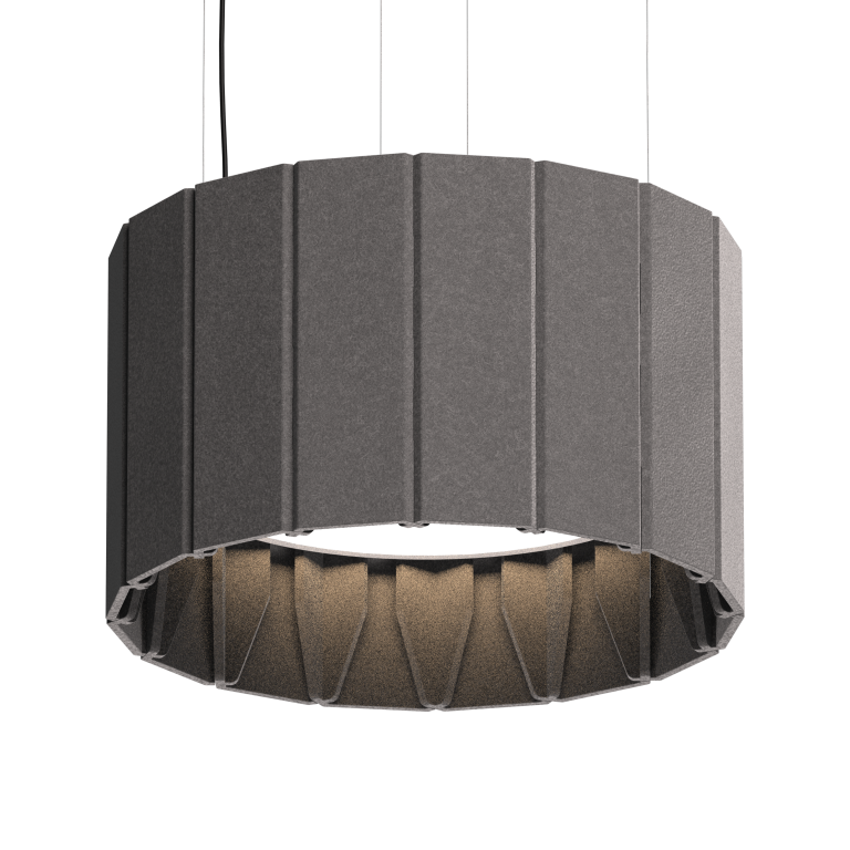 Acoustic Drum Pendent Light