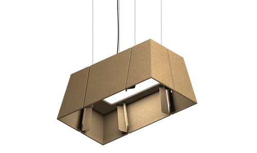 Acoustic Box Rectangular Light